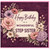 Step Sister Birthday Card, Happy Birthday to a Wonderful Step Sister Floral Card