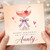 Aunty Birthday Card, Happy Birthday to a Fabulous Aunty Cocktail Design