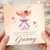 Granny Birthday Card, Happy Birthday to a Fabulous Granny Cocktail Design