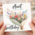 Aunt Happy Birthday Card, You’re Wonderful Floral Bouquet Card