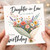 Daughter - in - Law Birthday Card, Happy Birthday Floral Bouquet Card