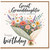 Great Granddaughter Happy Birthday Card, Floral Bouquet Card
