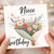 Niece Birthday Card, Happy Birthday Niece You’re Wonderful Floral Bouquet Card