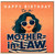 Mother - in - Law Birthday Card, Happy Birthday to a Mother - in - Law Stylish Sunglasses Illustrated Card