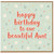 Aunt Birthday Card, Happy Birthday to Our Beautiful Aunt