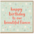 Fiancee Birthday Card, Happy Birthday to Our Beautiful Fiancée