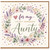 Aunty Card, Lovely Gorgeous Aunty Greeting Card