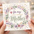 Mother Card, For My Lovely Gorgeous Mother Floral Greeting Card