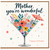 Mother Birthday Card, You're Wonderful Happy Birthday Card