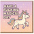 Rude Birthday Card - Unicorn Rainbow - 'Have a Fucking Magical Day' - Funny Adult Humour for Friends