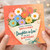 Daughter - in - Law Birthday Card, Wishing a Blooming Brilliant Best Birthday Ever Floral Bouquet Card