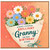 Granny Birthday Card, Floral Bouquet Birthday Card for Granny, Wishing a Blooming Brilliant Birthday