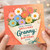 Granny Birthday Card, Floral Bouquet Birthday Card for Granny, Wishing a Blooming Brilliant Birthday