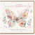 Mother - in - Law Birthday Card, Floral Butterfly Happy Birthday Card