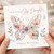Step Daughter Birthday Card, To a Lovely Step Daughter Happy Birthday Butterfly Floral Card