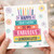 Granddaughter Birthday Card, To My Fabulous Fabulous Granddaughter Birthday Card