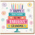 Grandma Birthday Card, Happy Birthday to My Fabulous Grandma Cake Design