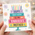 Mother Birthday Card, Happy Birthday To My Fabulous Mother Cake Design