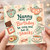 Nanny Birthday Card, Cosy and Full of Snacks Birthday Card