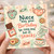 Niece Birthday Card, May Your Birthday Be Cosy and Full of Snacks