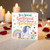 Girlfriend Birthday Card, Magical Unicorn Birthday Card for Special Girlfriend