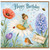 Girlfriend Birthday Card, Whimsical Fairy Flower Design