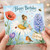 Girlfriend Birthday Card, Whimsical Fairy Flower Design