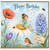 God Daughter Birthday Card, Whimsical Fairy Floral Design