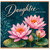 Daughter Birthday Card, Happy Birthday Floral Card