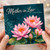 Mother - in - Law Birthday Card, Pink Lotus Flower Happy Birthday Card