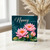 Nanny Birthday Card, Pink Water Lily Floral Happy Birthday Card