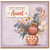 Aunt Birthday Card, Happy Birthday to One Fantastic Aunt Floral Vase Design