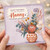 Nanny Birthday Card, Happy Birthday to One Fantastic Nanny Floral Card