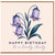 Auntie Birthday Card, Happy Birthday to a Lovely Aunty Floral Greeting Card