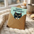 Happy Birthday Cat Card - Cute Black Cat with Cupcake and Candle - Fun Birthday Card for Lovers