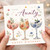 Aunty Birthday Card, Floral Cocktail Glass Happy Birthday Card