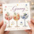 Granny Birthday Card, Lovely Happy Birthday Card for Granny, Floral Cocktail Glass Design