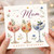 Mum Birthday Card, Lovely Happy Birthday Floral Cocktail Glasses Card