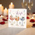 Wife Birthday Card, Lovely Happy Birthday Card for Wife, Floral Cocktail Glass Design