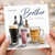 Brother Happy Birthday Card, Cheers Drinks Birthday Card