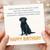 Funny Birthday Card - 'Sweet Dreams Are Made of Cheese' Parody with Black Labrador Dog - Pun Card for Cheese Lovers & Dog Fans