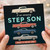 Step Son Card, Amazing Step Son Greeting Card, Have a Great Day