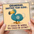 Granddad Birthday Card, Another Year Older Funny Dodo Bird Card
