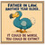 Father in Law Birthday Card, Another Year Older Humorous Dodo Pun Card