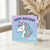 Unicorn Happy Birthday Card - Cute Pastel Unicorn with Stars and 'Have a Magical Day' Message, Fun Kids Birthday Card for Girls or Boys