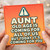 Aunt Birthday Card, Funny Old Age Is Coming For You Card