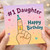 Daughter Birthday Card, #1 Daughter Happy Birthday Card