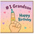 Grandson Birthday Card, #1 Grandson Happy Birthday Card