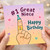 Great Niece Birthday Card, #1 Happy Birthday Cute Cartoon Design