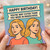 Funny Happy Birthday Card - 'You're Way Cuter Than You Were in Highschool' Retro Portrait Illustration, Cheeky Glow-Up Joke